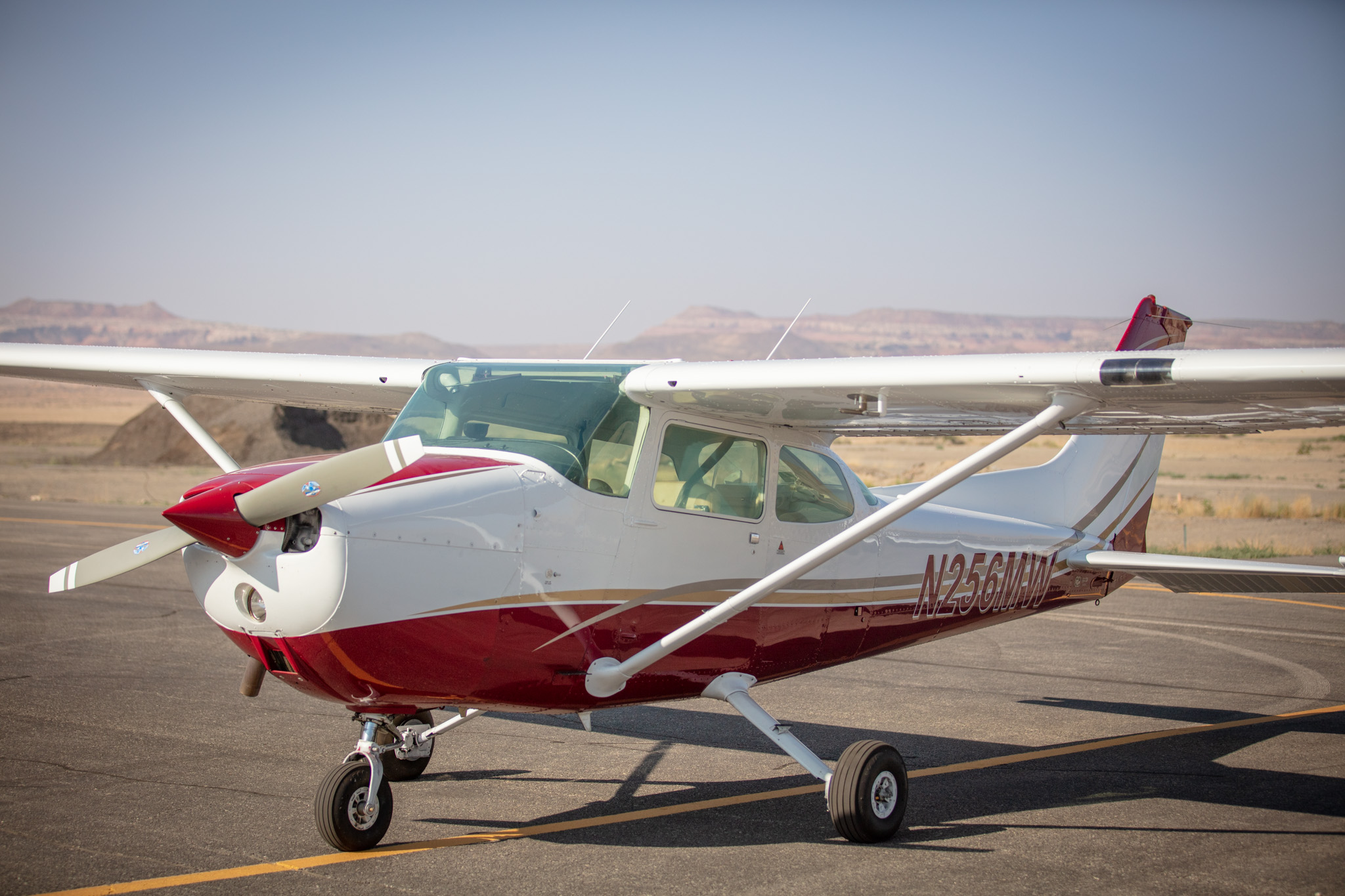 Small aircraft in Moab